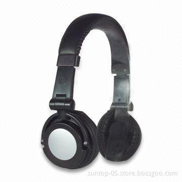 Active Noise-cancelling Headphones with 3.5mm Stereo Plug and 1.2m Cable Length